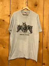 Load image into Gallery viewer, 1991 vintage alberta canada horses tee
