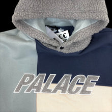 Load image into Gallery viewer, 2021 palace fleeced hoodie patchwork tri ferg
