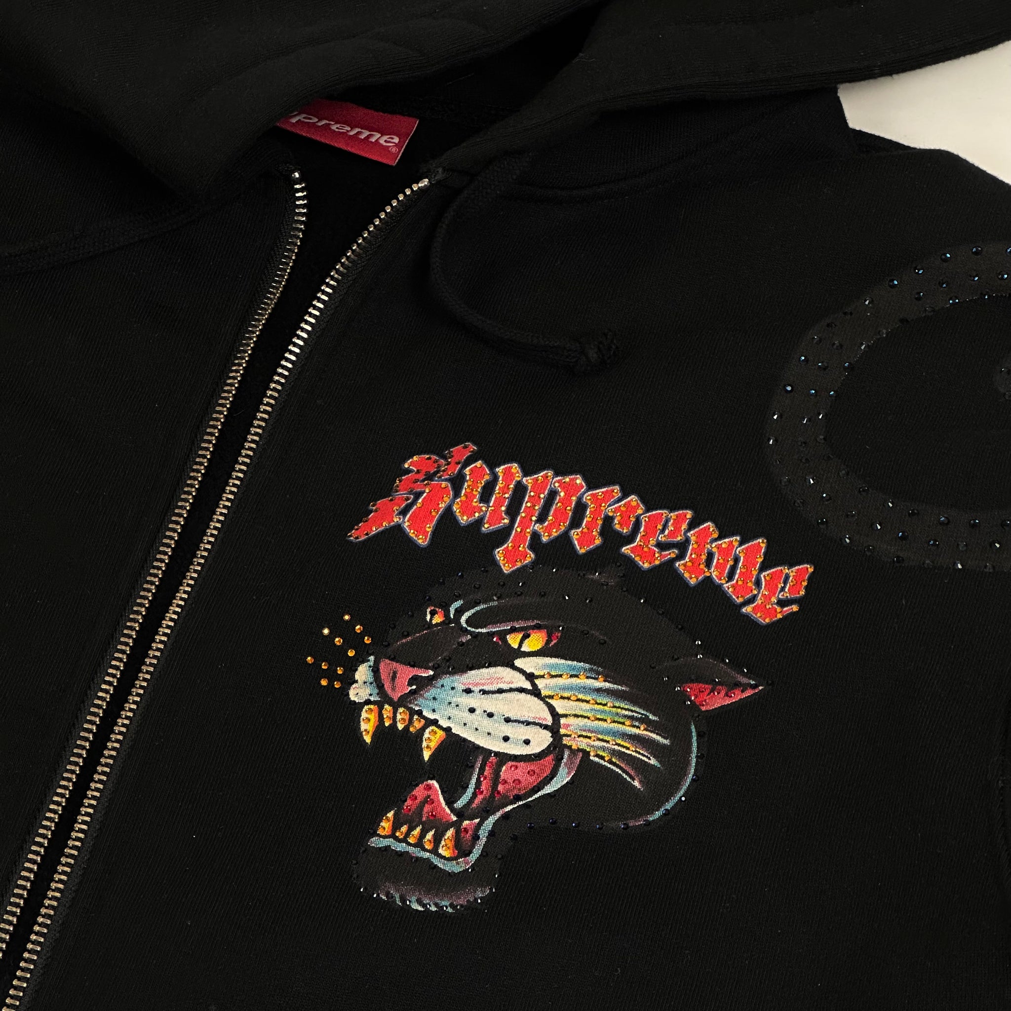 トップス Supreme Panther Zip Up Hooded Sweatshirt Supreme Panther Zip Up Hooded Sweatshirt (SS21) - $168