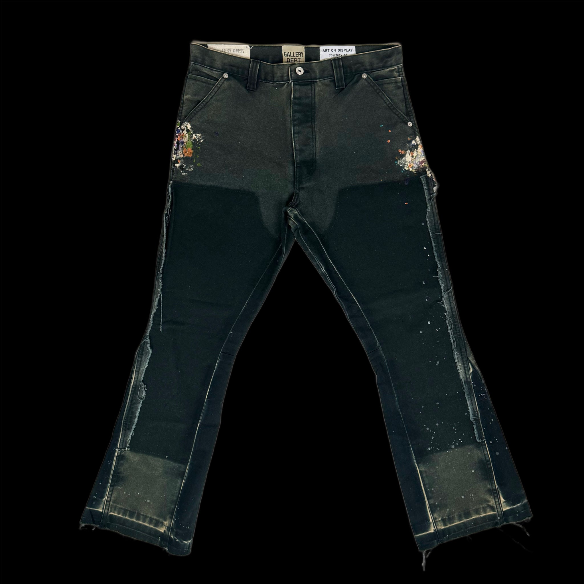 gallery dept la flare carpenter pant black – change clothes