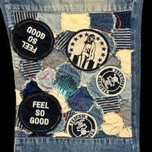 Load image into Gallery viewer, 2011 hysteric glamour patchwork knee selvedge jeans
