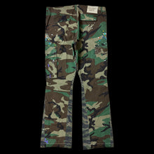 Load image into Gallery viewer, gallery dept la camo flare pants woodland
