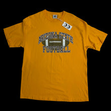 Load image into Gallery viewer, early 2000s arizona state asu football tee gold
