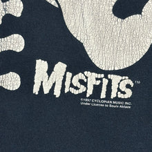 Load image into Gallery viewer, 1997 misfits skeleton bones l/s tee glow in the dark
