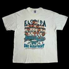 Load image into Gallery viewer, 1997 florida marlins world champs caricature tee
