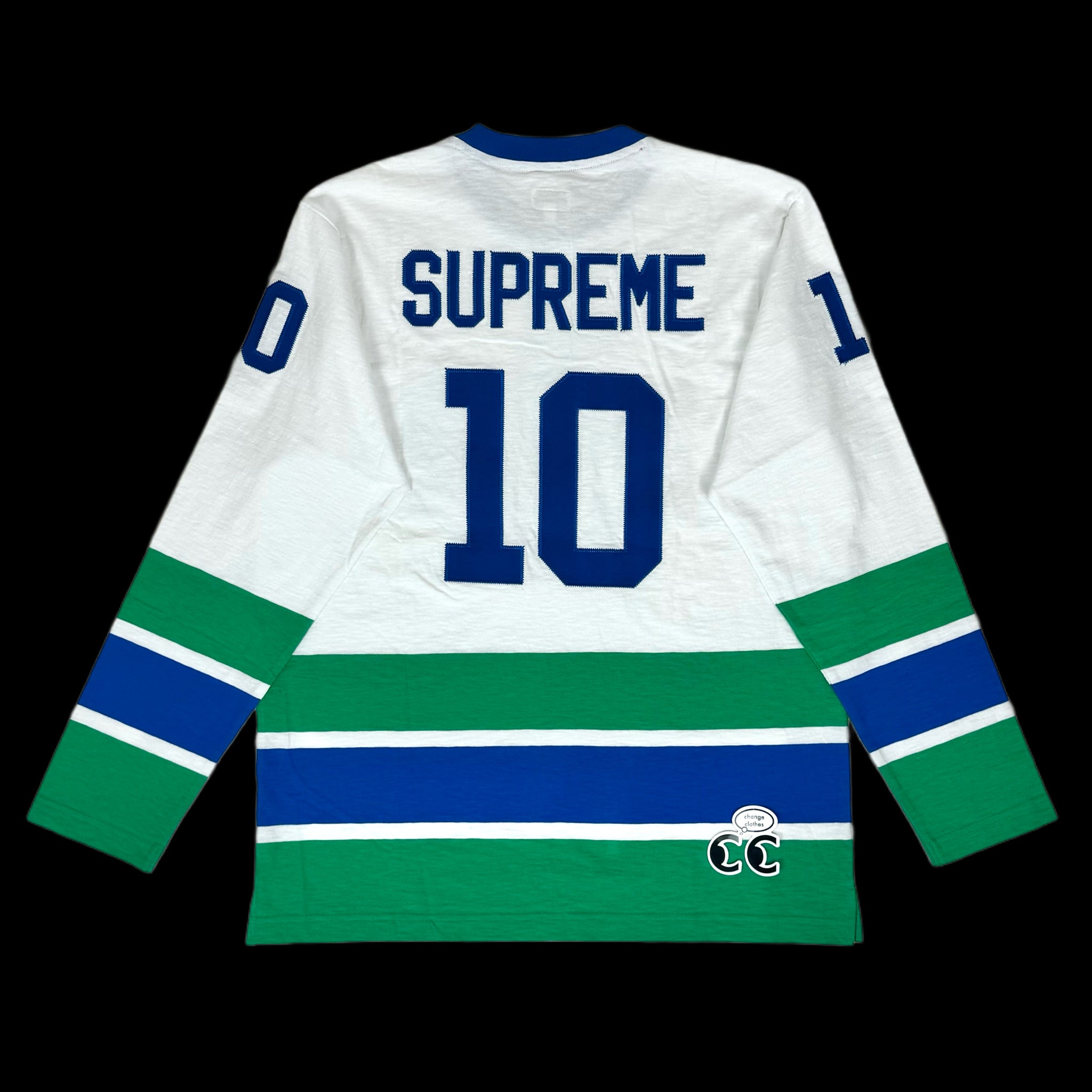 2010 supreme thunderbird hockey top – change clothes