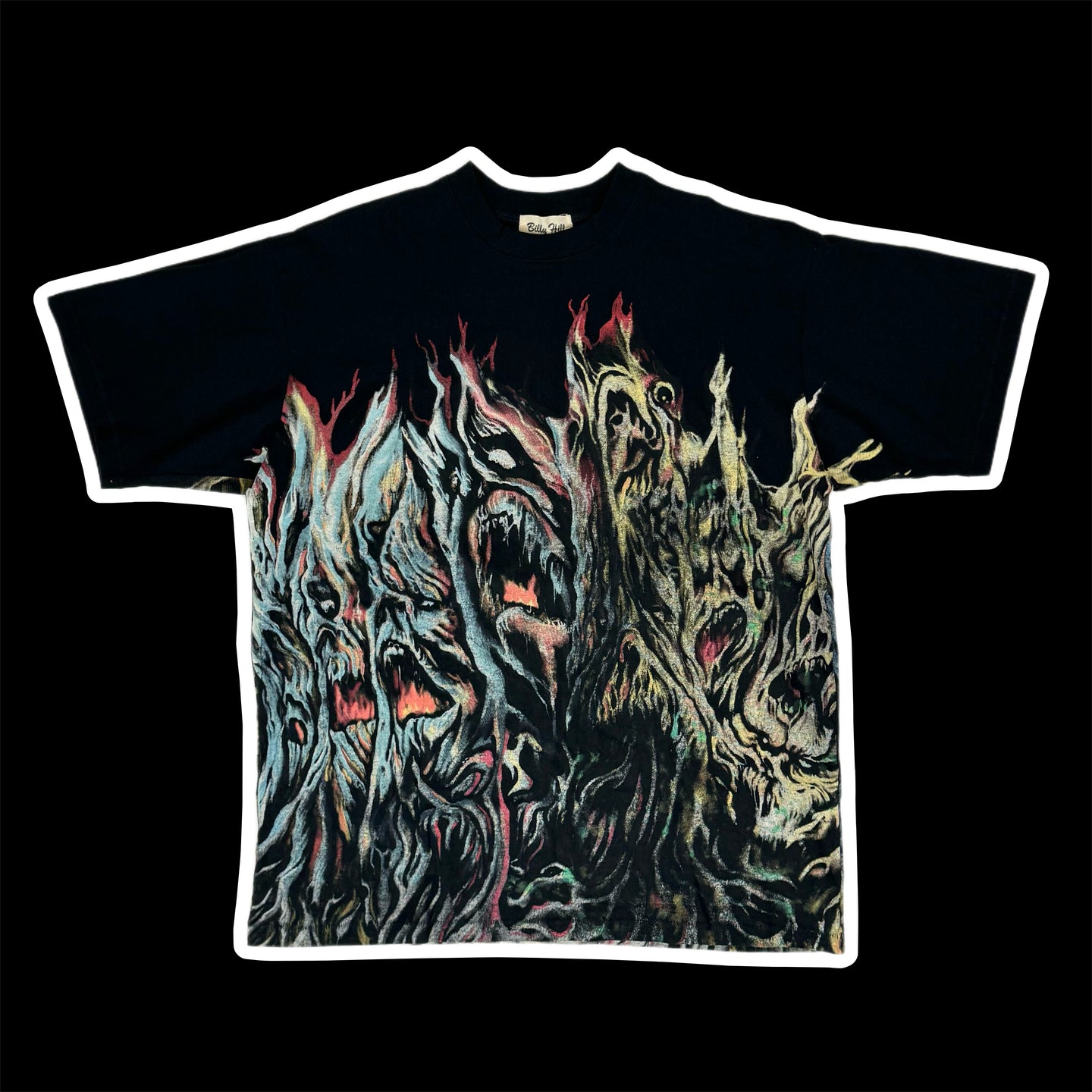 2021 billy hill treevenge tee black