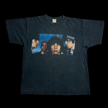 Load image into Gallery viewer, 2000s rolling stones black &amp; blue band portrait tee
