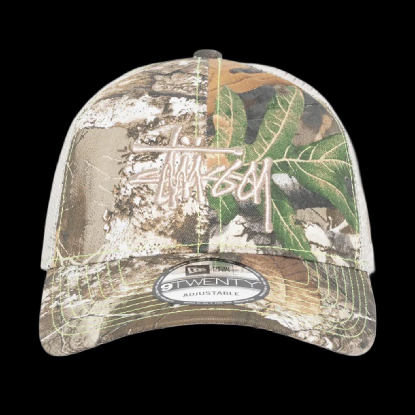 2024 stussy new era 9twenty realtree trucker hat