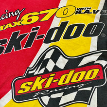 Load image into Gallery viewer, 90s ski doo racing moto jersey red yellow
