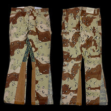 Load image into Gallery viewer, gallery dept camo flare pant desert chocolate chip
