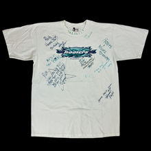 Load image into Gallery viewer, y2k hooters surf shop tee autographed
