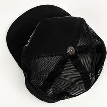 Load image into Gallery viewer, chrome hearts hollywood fuck trucker hat
