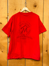 Load image into Gallery viewer, early 90s marlboro country seal logo tonal red tee

