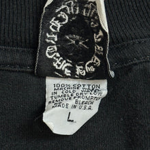 Load image into Gallery viewer, 2000s chrome hearts las vegas red horseshoe floral l/s
