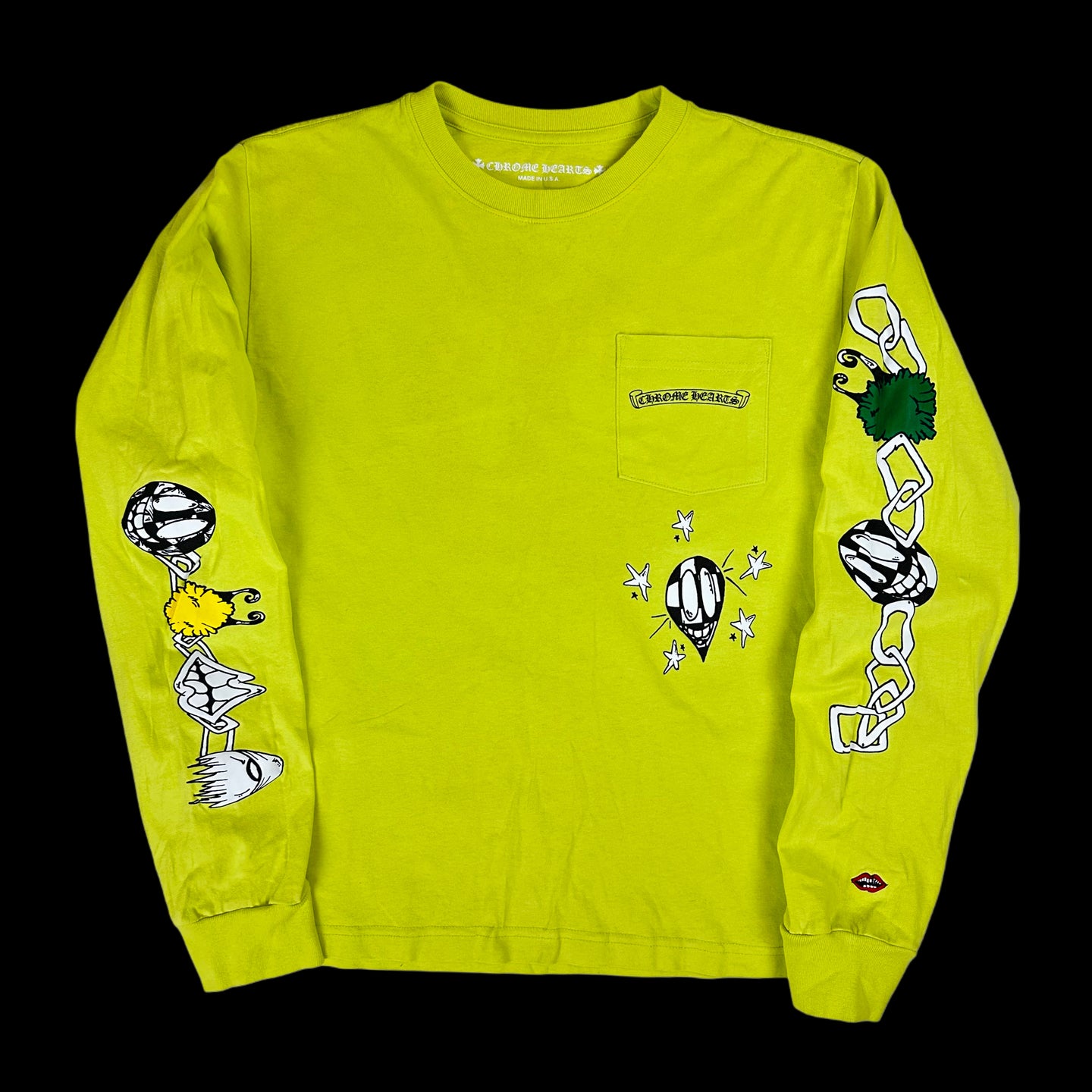 chrome heats mattyboy link l/s light green