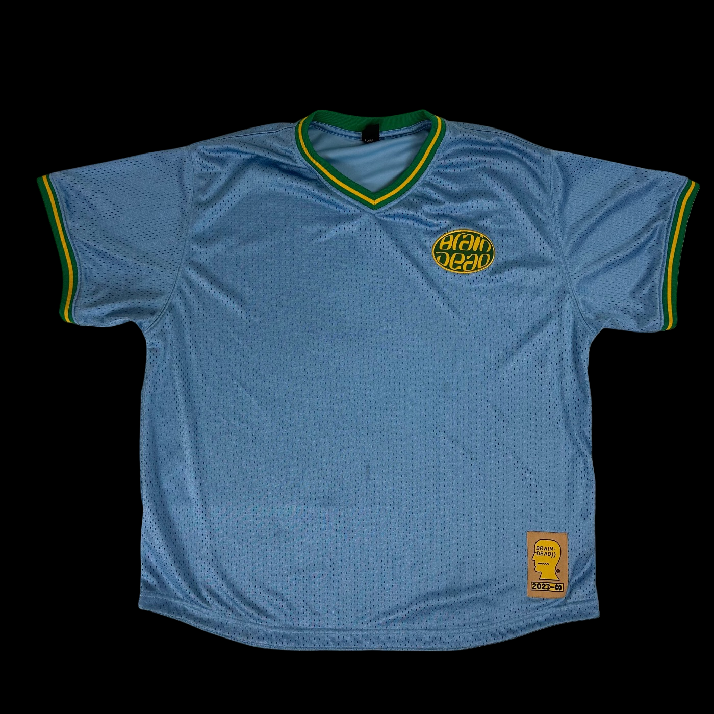 2023 brain dead mesh baseball jersey