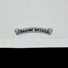 Load image into Gallery viewer, chrome hearts gradient circle logo tee white
