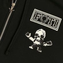 Load image into Gallery viewer, chrome hearts foti harris teeter tic tac toe zip up hoodie
