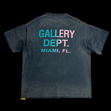 Load image into Gallery viewer, gallery dept miami boardwalk tee charcoal
