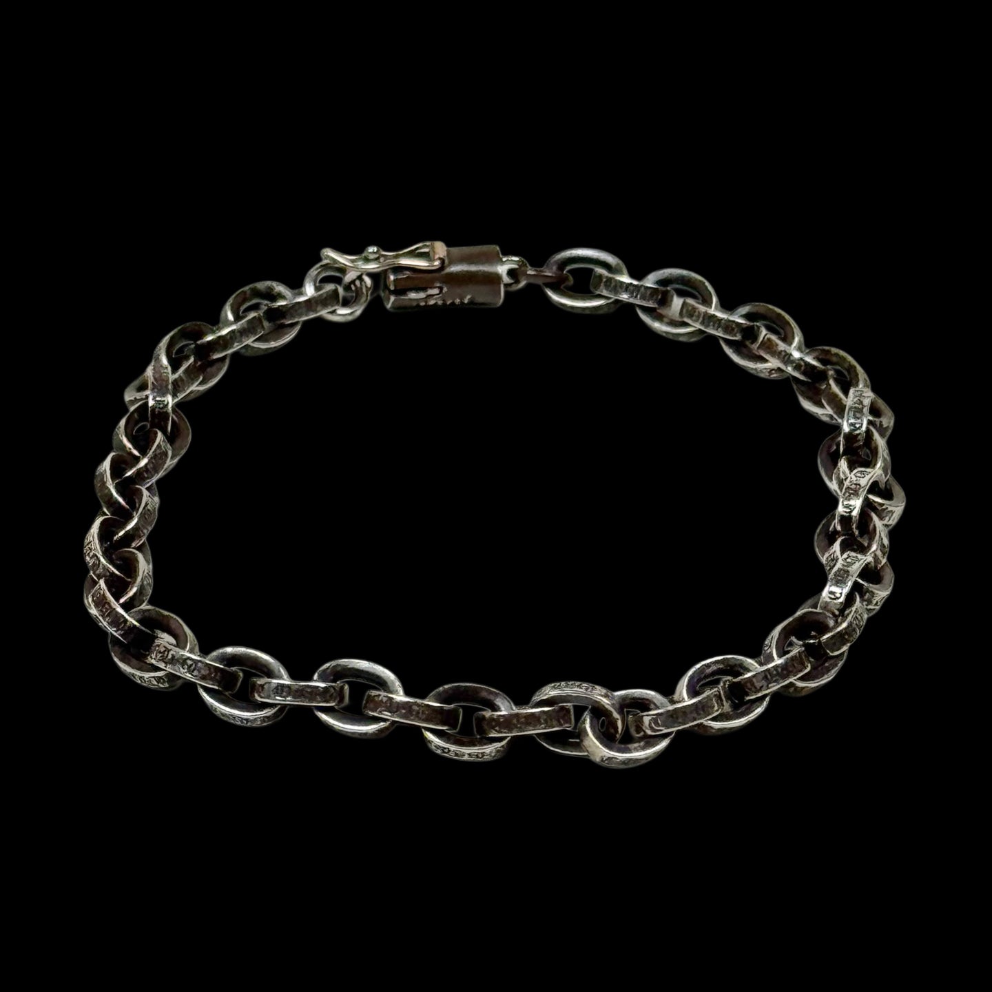 chrome hearts paper chain bracelet