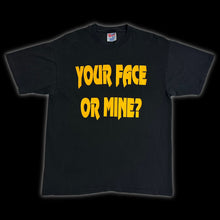 Load image into Gallery viewer, early 90s your face or mine tee
