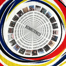 Load image into Gallery viewer, 2002 rolling stones remastered collection swirl print tee
