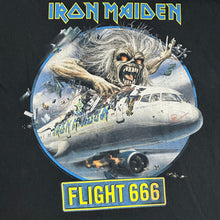 Load image into Gallery viewer, 2005 iron maiden flight 666 tee
