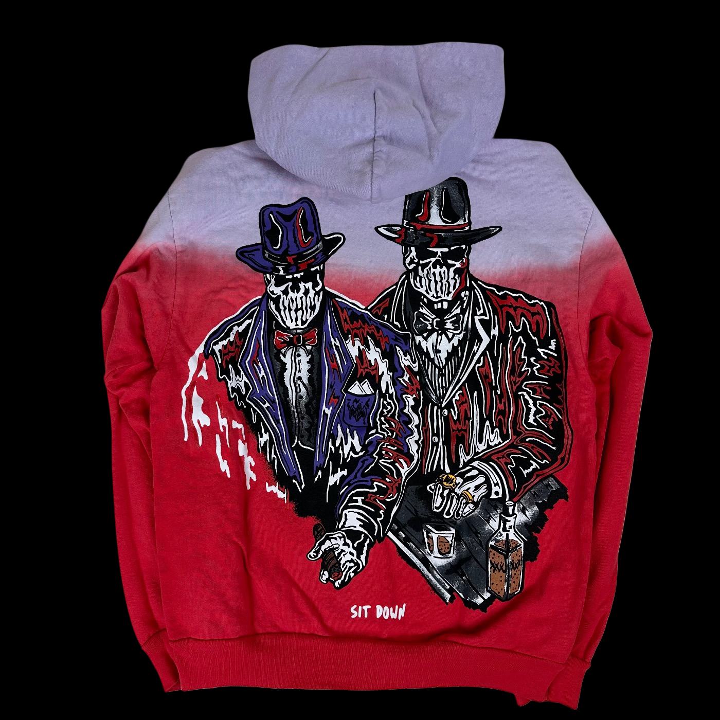 2023 warren lotas sit down hoodie ombre