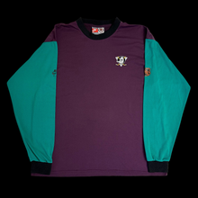 Load image into Gallery viewer, vintage nike anaheim mighty ducks l/s mesh top
