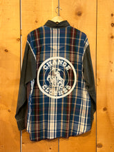 Load image into Gallery viewer, cc 1:1 vintage old town badge logo flannel
