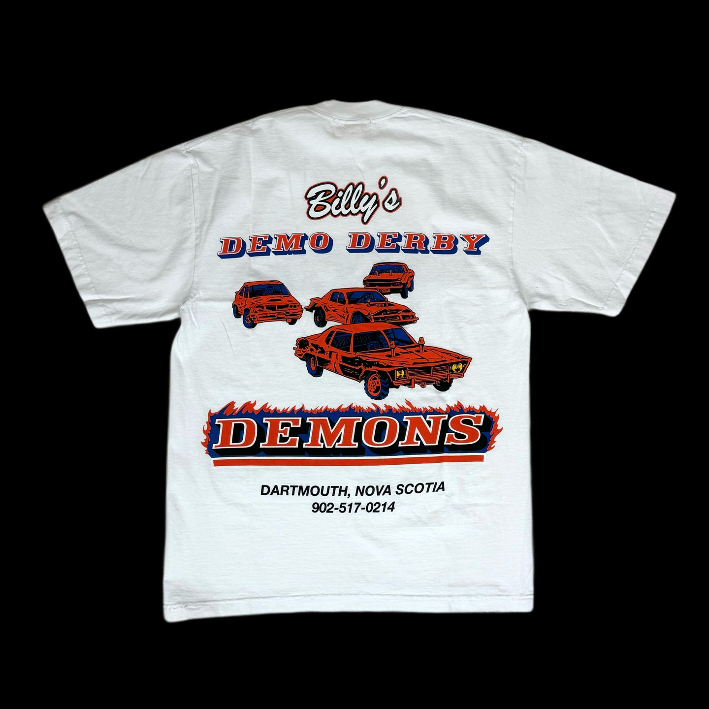 2021 billy hill demo derby demons tee