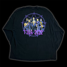 Load image into Gallery viewer, 2022 slipknot tour purple logos l/s tee
