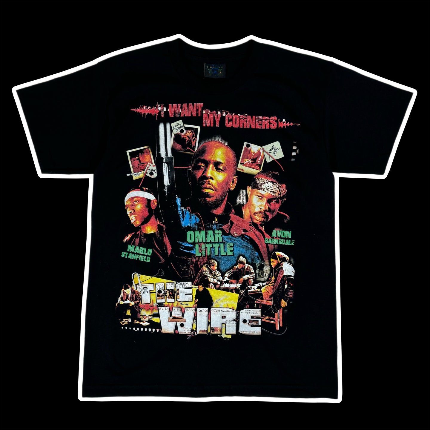 dbruze the wire tee