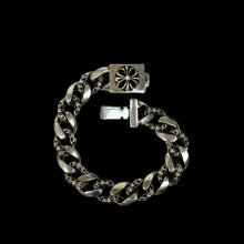 Load image into Gallery viewer, chrome hearts fancy link box ID bracelet sz 8
