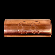 Load image into Gallery viewer, cc // hem copper bic lighter case
