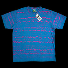 Load image into Gallery viewer, 1990 summer club abstract pink aop puff tee
