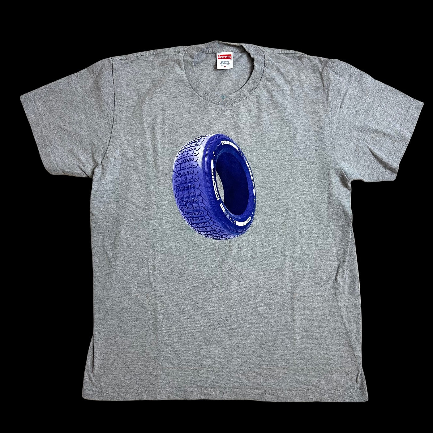 未使用 20AW Supreme tire tee XL タイヤ Tシャツ 2020 supreme tire tee grey – change clothes