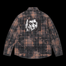 Load image into Gallery viewer, 2025 supreme exorcist bleached flannel

