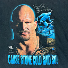 Load image into Gallery viewer, 1998 stone cold cause stone said so tee
