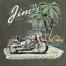 Load image into Gallery viewer, 1997 harley shield st petersburg chopped tee
