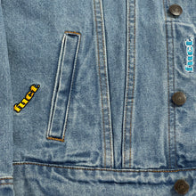 Load image into Gallery viewer, fuct all over multi embroidered denim trucker jacket
