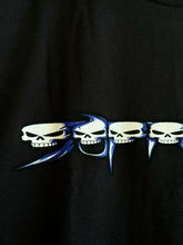 Load image into Gallery viewer, 2026 supreme art dealer skulls spellout tee
