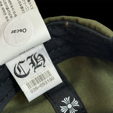 Load image into Gallery viewer, chrome hearts gas station 6 panel hat olive red

