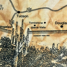 Load image into Gallery viewer, 1994 vintage arizona map aop tee
