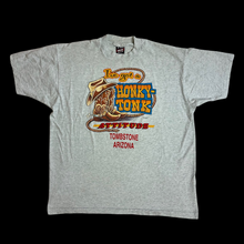 Load image into Gallery viewer, 90s honky tonk attitude tombstone az tee
