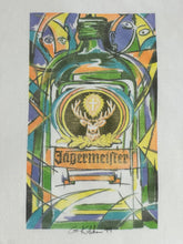 Load image into Gallery viewer, 1999 jagermeister artist illustration tee
