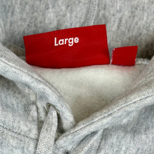 Load image into Gallery viewer, 2024 supreme collegiate sleeve hoodie ash grey
