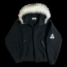 Load image into Gallery viewer, 2025 palace arctic fur tri ferg zip up hoodie

