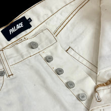 Load image into Gallery viewer, 2021 palace carp denim jeans white
